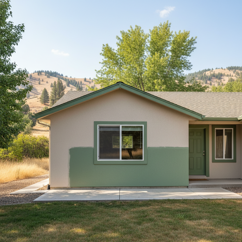 Completed drywall repair and painting work at a residential property in Yakima, WA