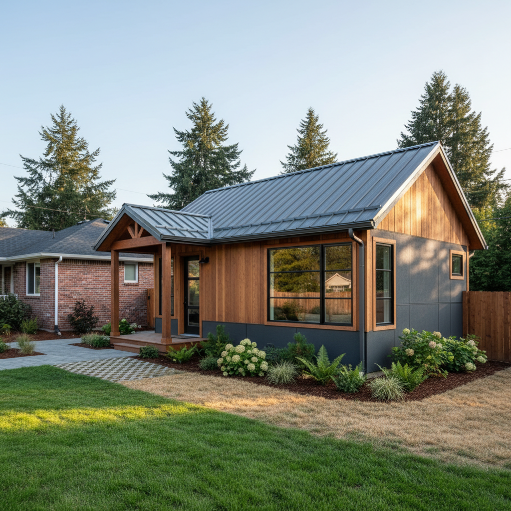 Completed adu design work at a residential property in Beaverton, OR