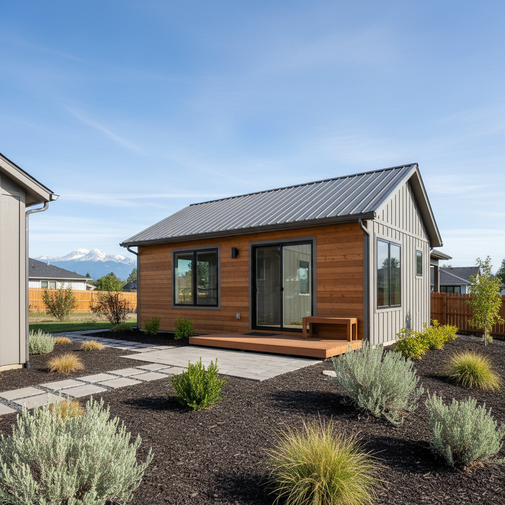 Completed adu design work at a residential property in Bend, OR