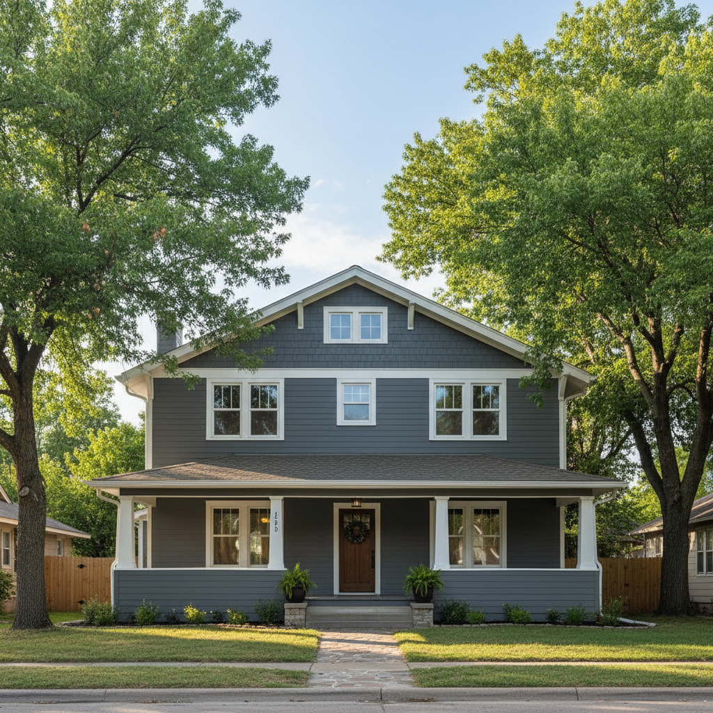 Completed siding removal work at a residential property in Guymon, OK