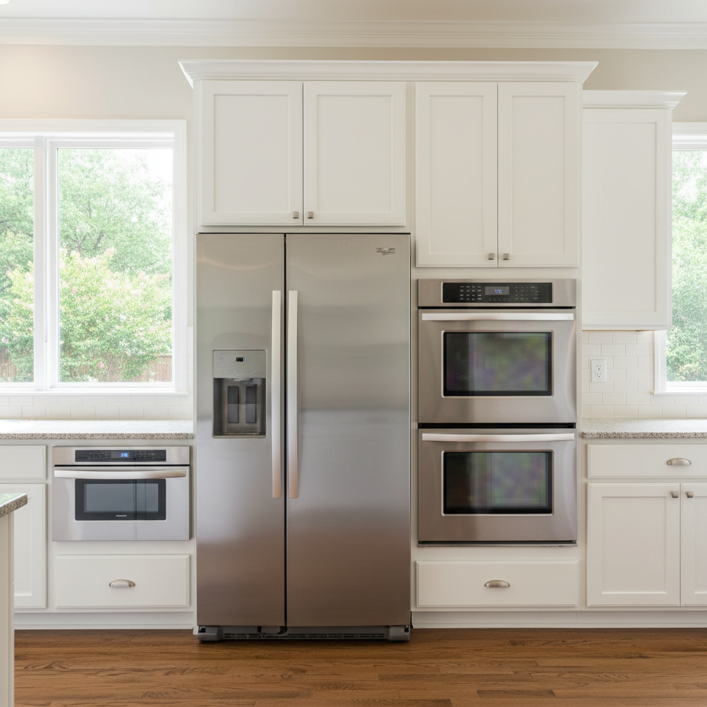 Completed appliance installation work at a residential property in Bixby, OK