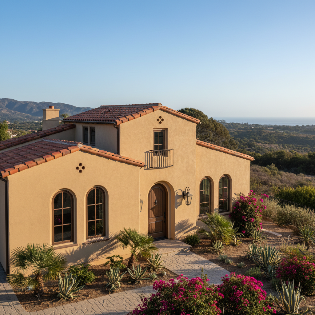 Completed eifs installation work at a residential property in Carlsbad, CA