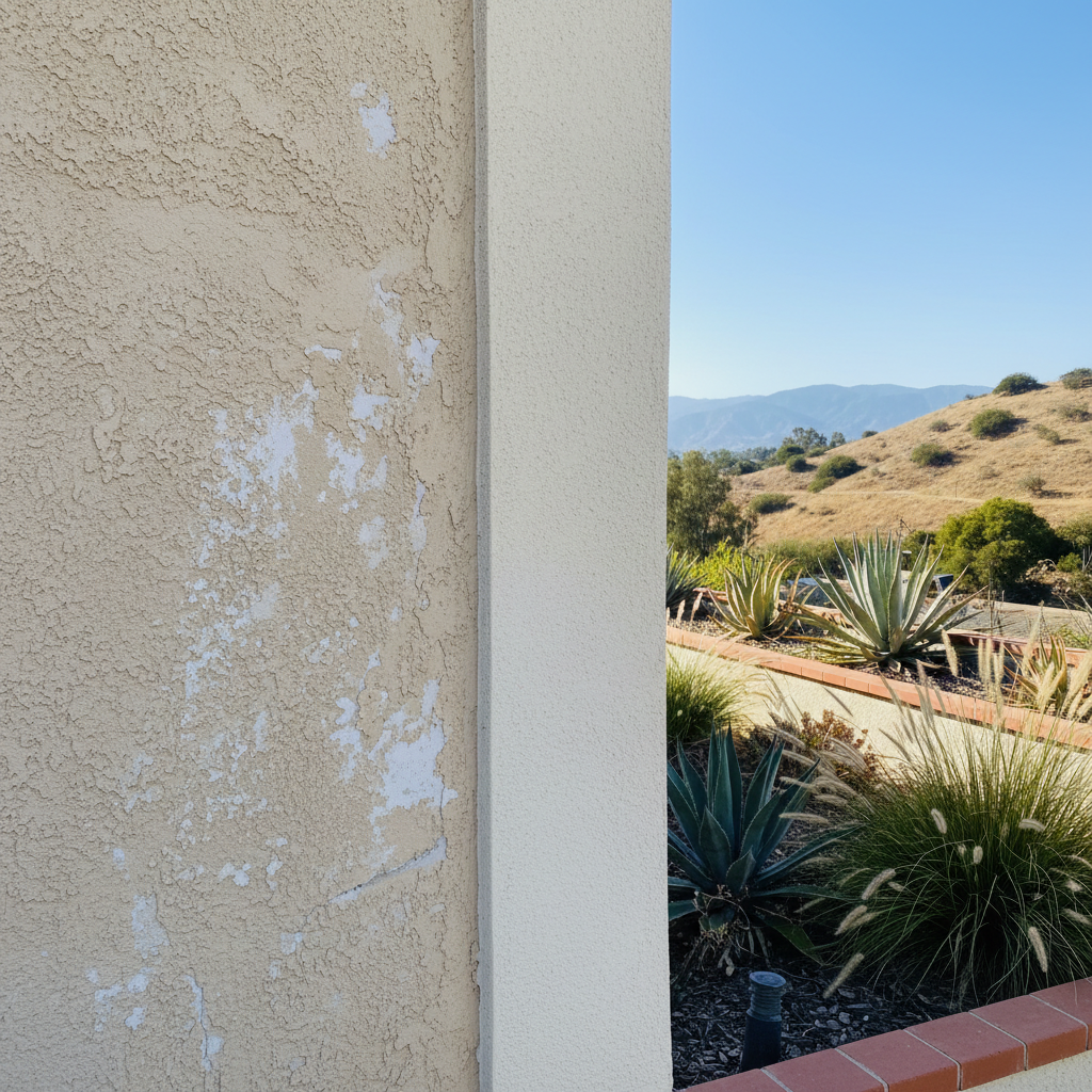 Completed eifs installation work at a residential property in Oxnard, CA