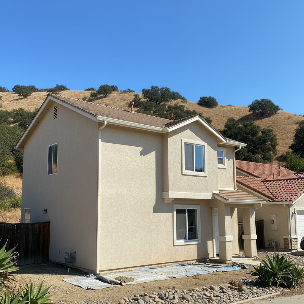 Completed stucco inspection work at a residential property in Thousand Oaks, CA