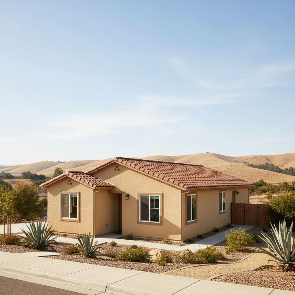 Completed eifs installation work at a residential property in Temecula, CA