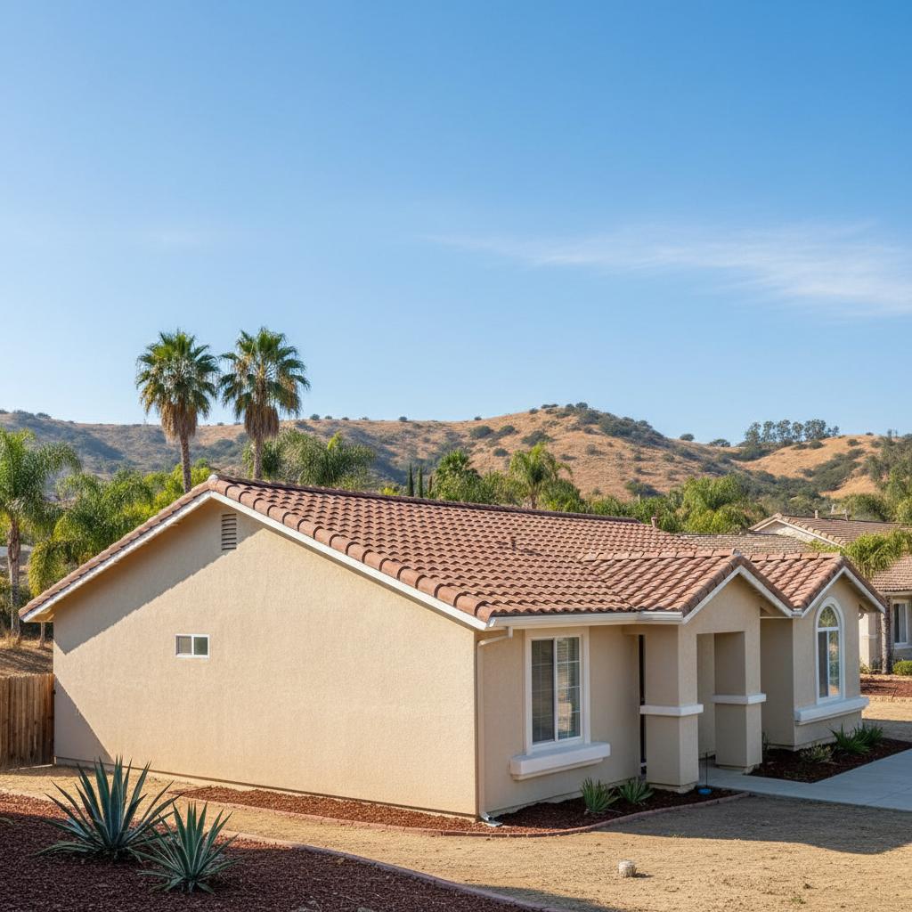 Completed eifs installation work at a residential property in Temecula, CA