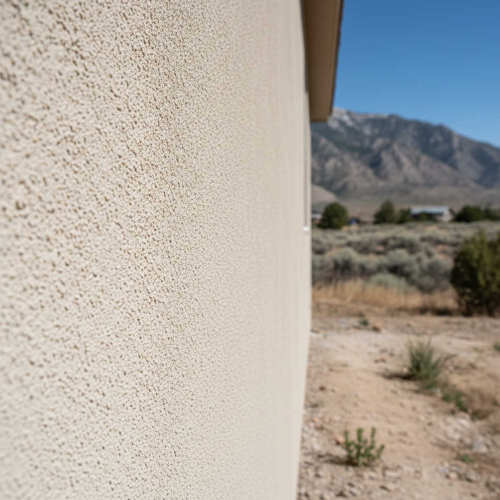 Completed stucco removal work at a residential property in Salt Lake City, UT