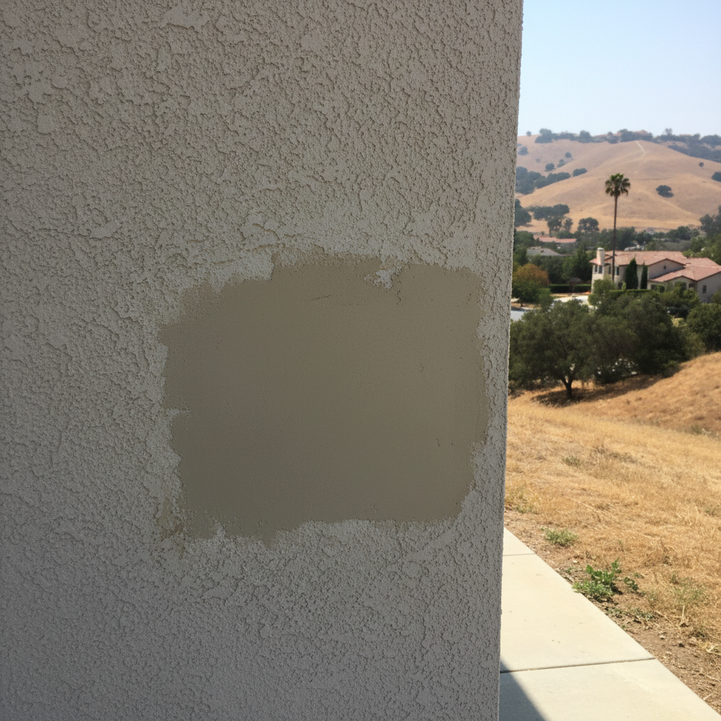 Stucco Repair in Clovis