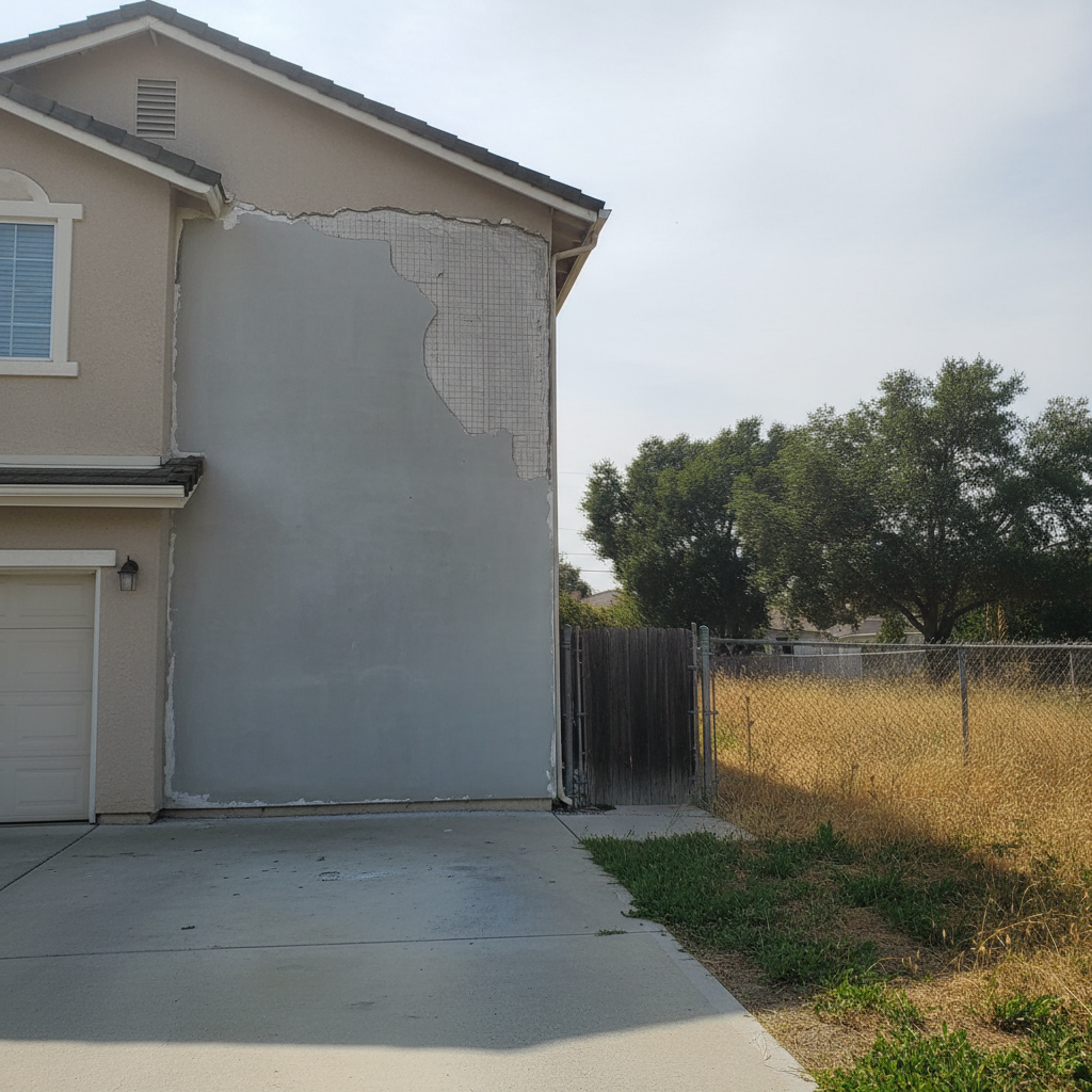 Stucco Removal in Clovis