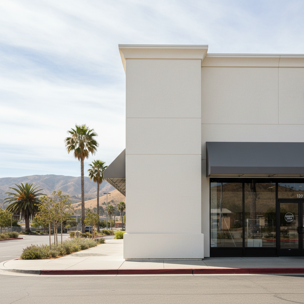Commercial Stucco in Clovis