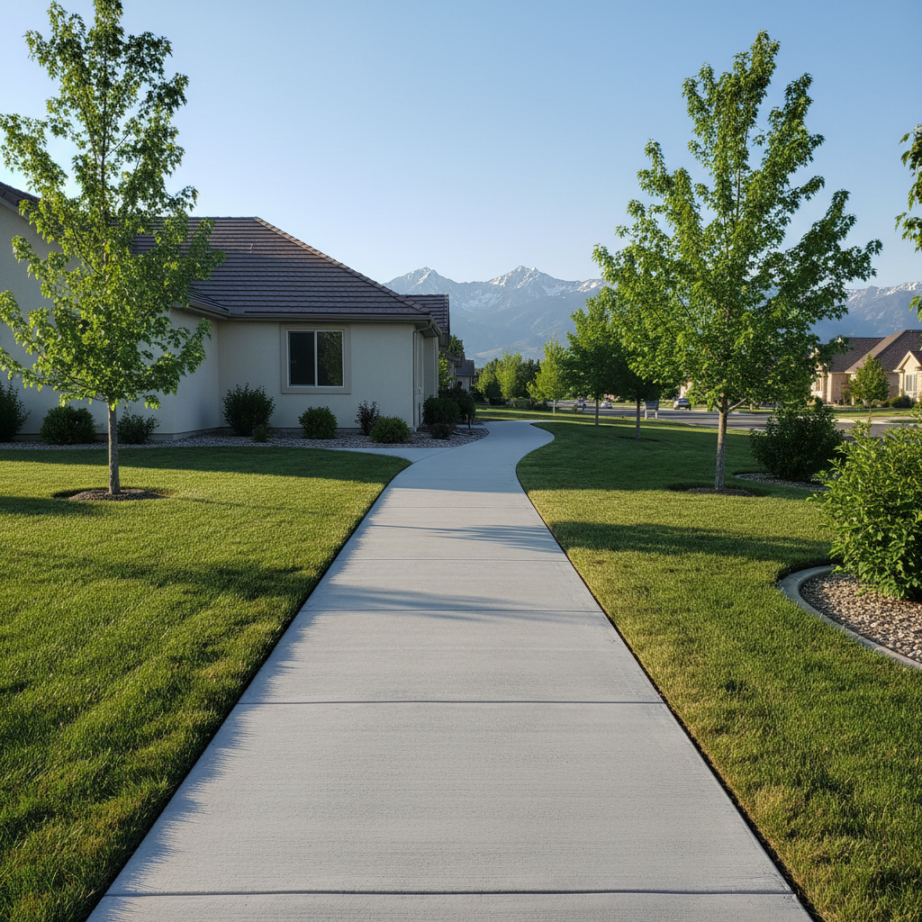 Concrete Sidewalks in Salt Lake City