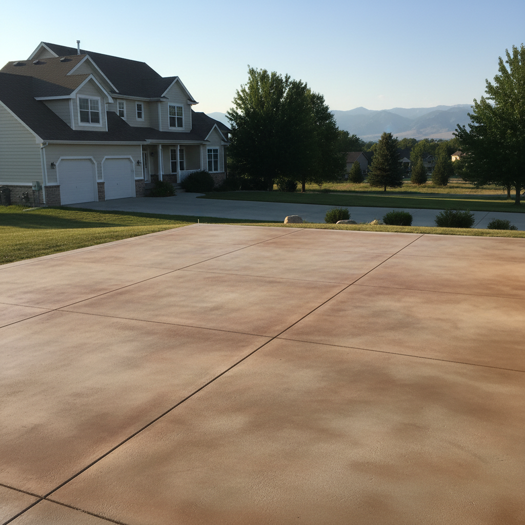Concrete Staining in Salt Lake City