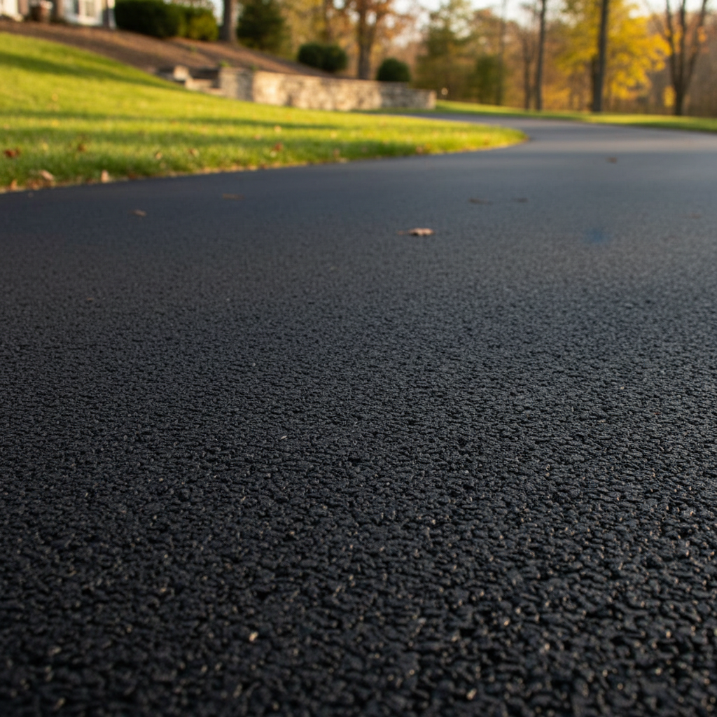 Completed commercial asphalt work at a residential property in Harrisburg, PA