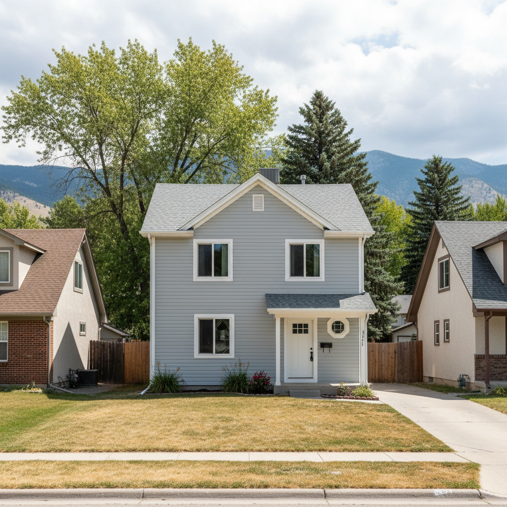 Completed siding cleaning work at a residential property in Millcreek, UT