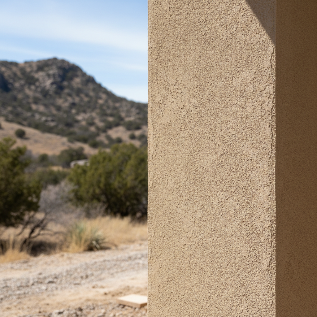 Completed stucco painting work at a residential property in Taylorsville, UT