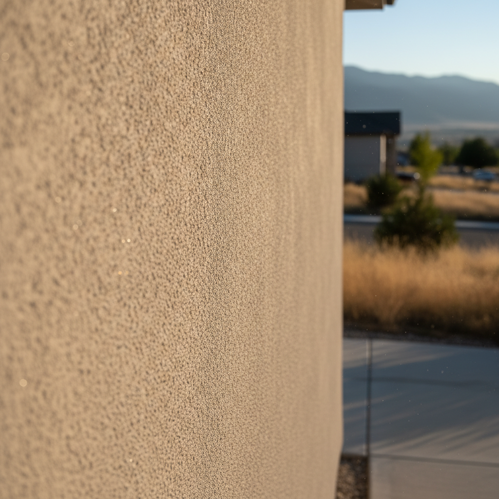 Completed stucco removal work at a residential property in Millcreek, UT
