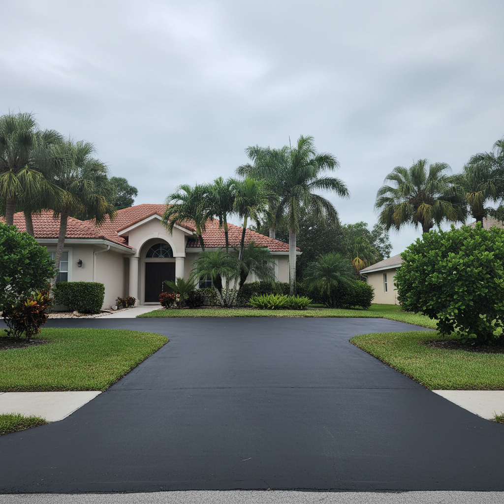 Asphalt Sealcoating