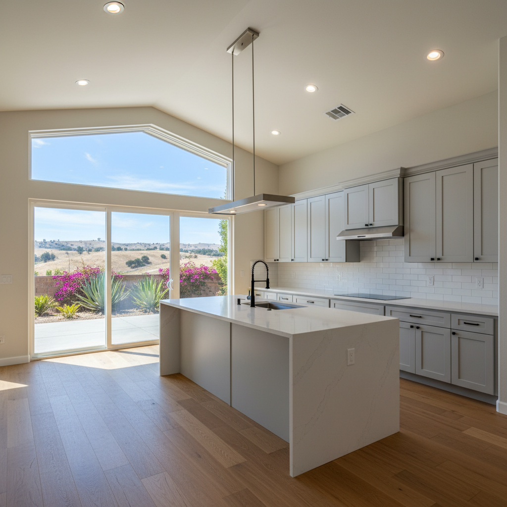Completed open kitchen conversion work at a residential property in Chula Vista, CA