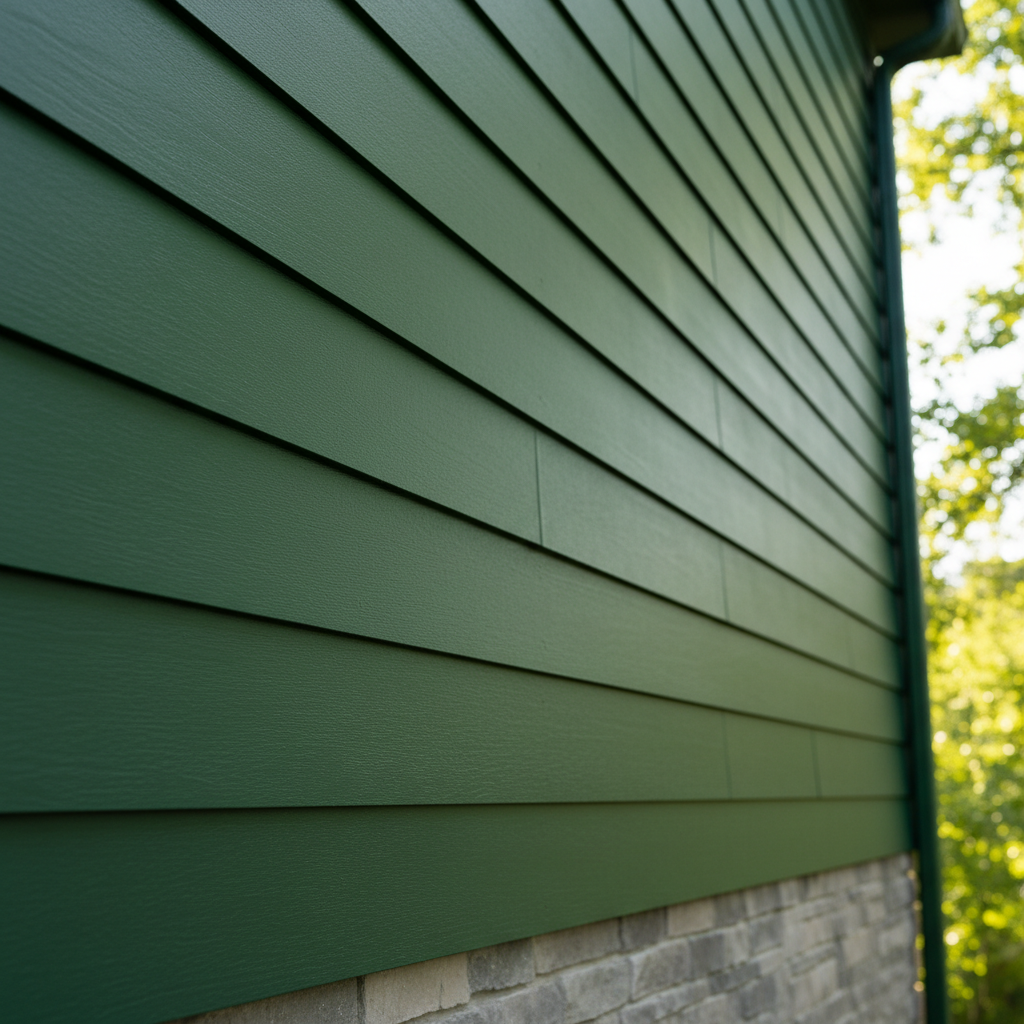 Completed siding replacement work at a residential property in Sevierville, TN