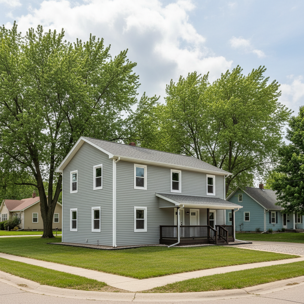 Completed siding inspection work at a residential property in Pittsburg, KS