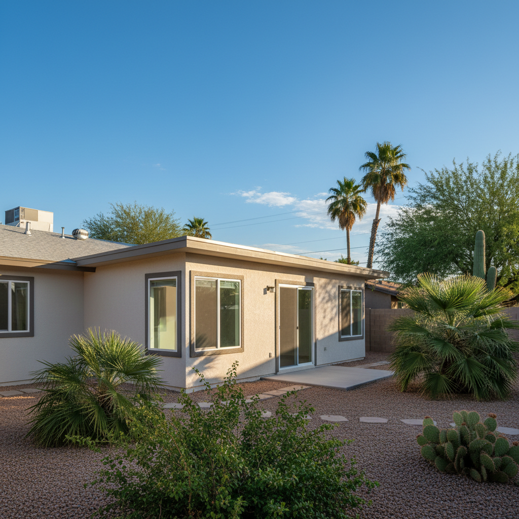 Completed adu financing work at a residential property in Phoenix, AZ