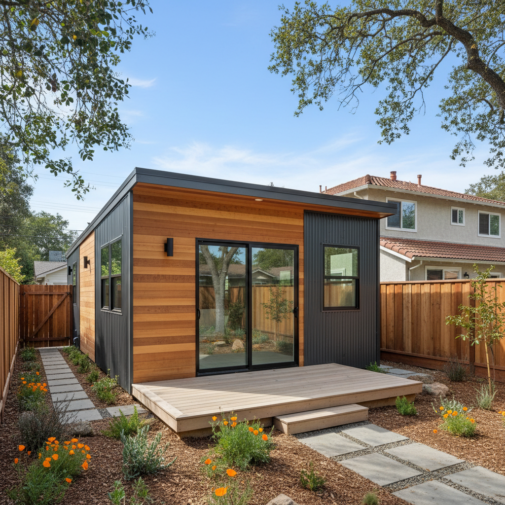 Completed adu design work at a residential property in Oakland, CA