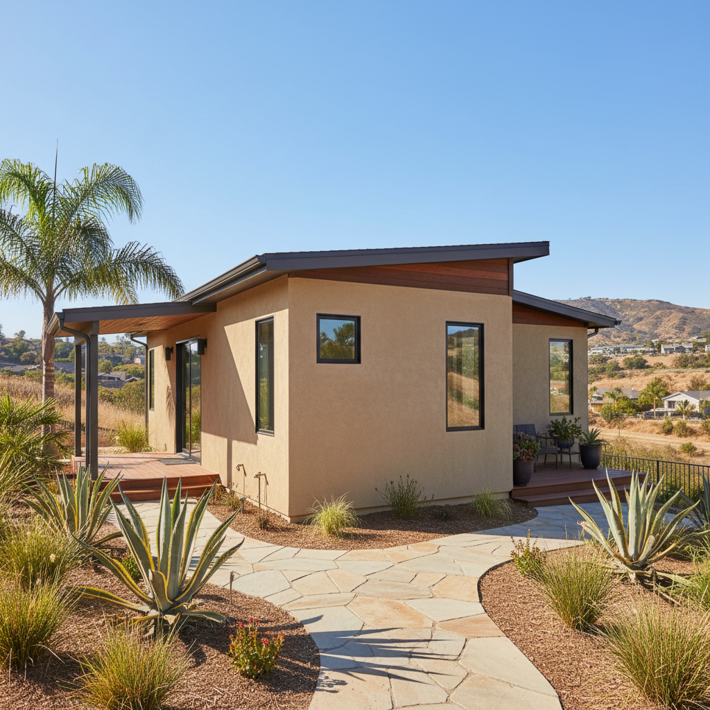 Completed adu design work at a residential property in San Diego, CA