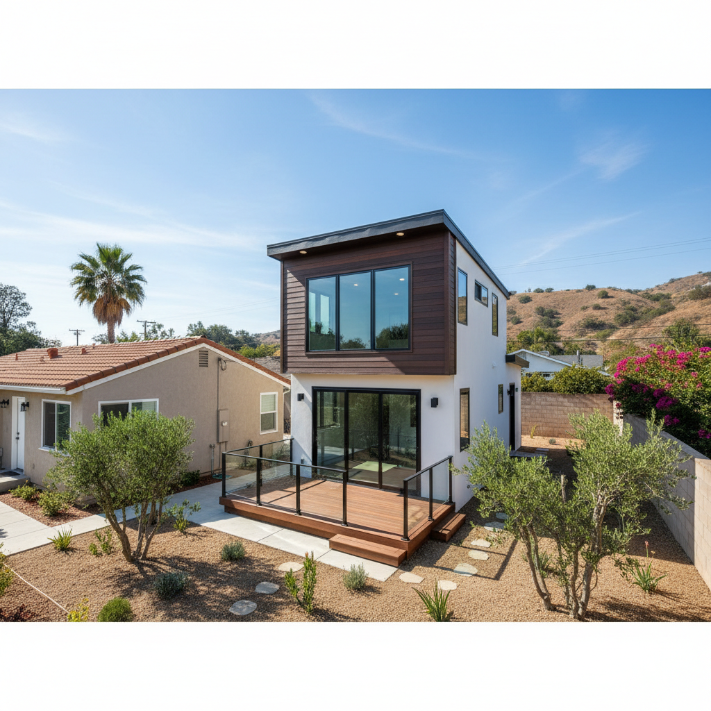 Completed adu design work at a residential property in San Diego, CA