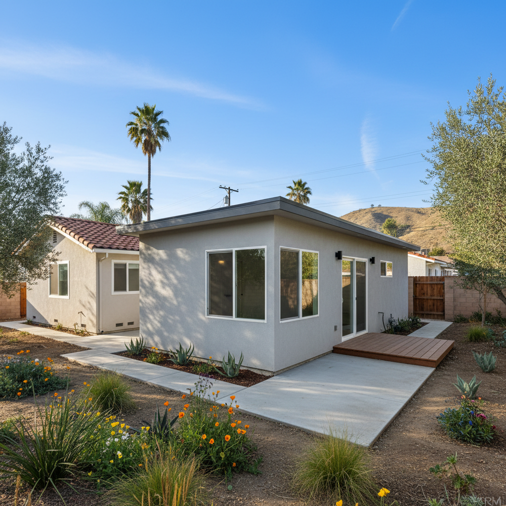 Completed adu financing work at a residential property in Santa Ana, CA