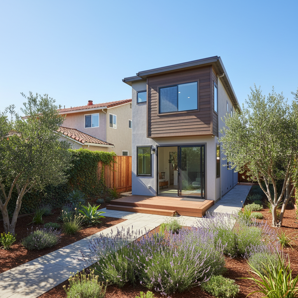 Completed adu construction management work at a residential property in Cupertino, CA