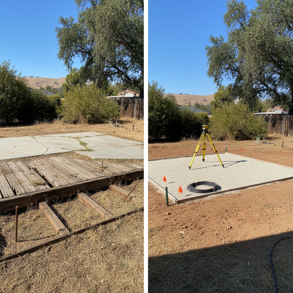 Completed adu site assessment work at a residential property in Fresno, CA