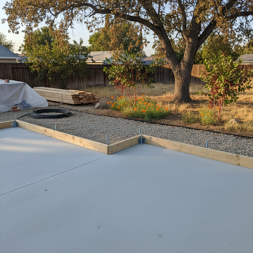 Completed adu site assessment work at a residential property in Fresno, CA