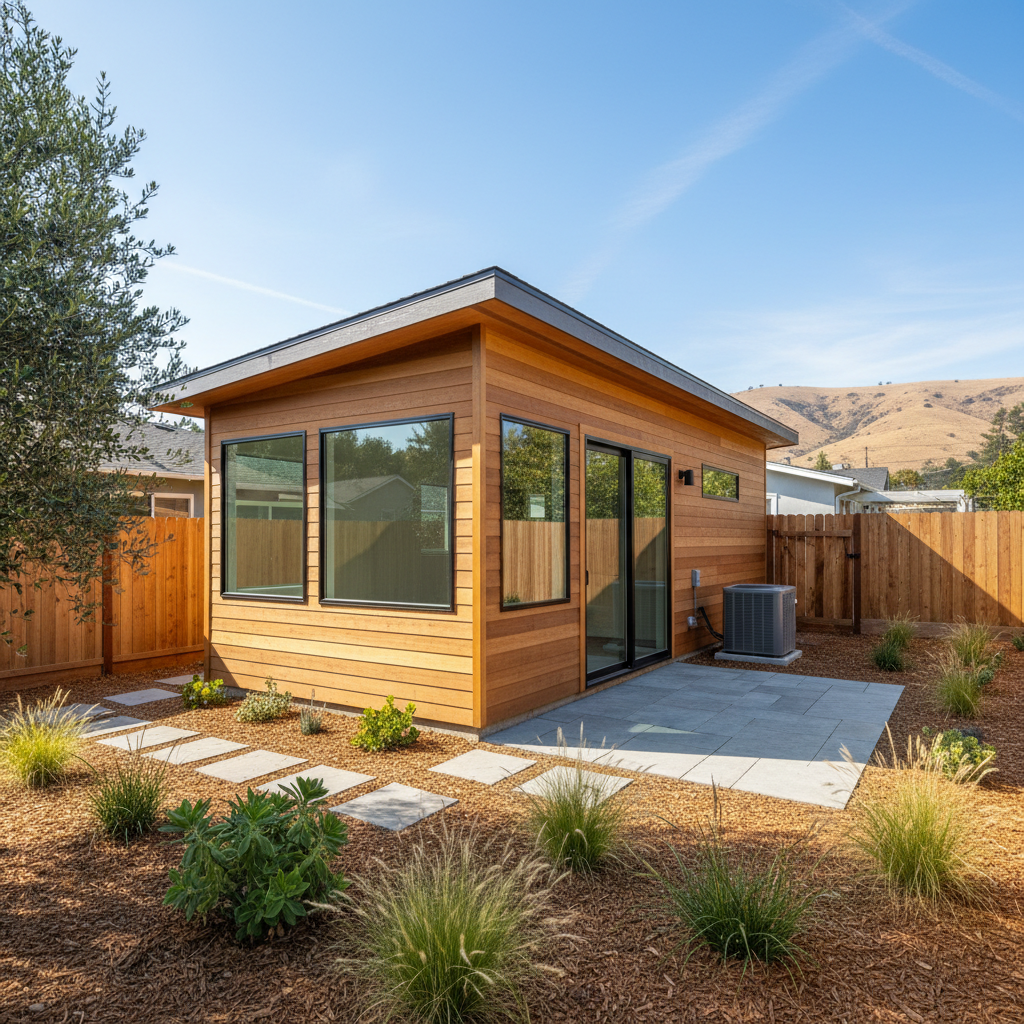 Completed attached adu work at a residential property in Palo Alto, CA