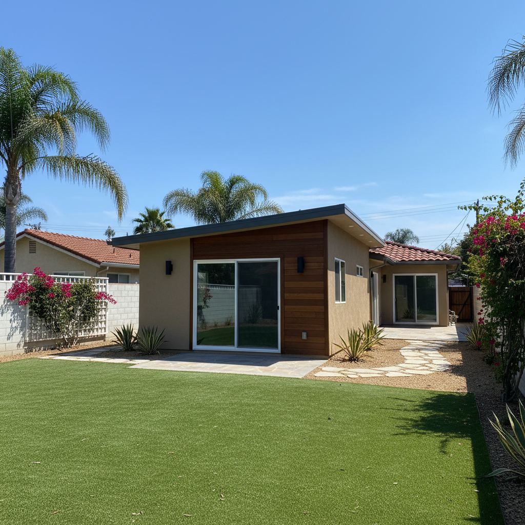 Completed adu permitting work at a residential property in Chula Vista, CA