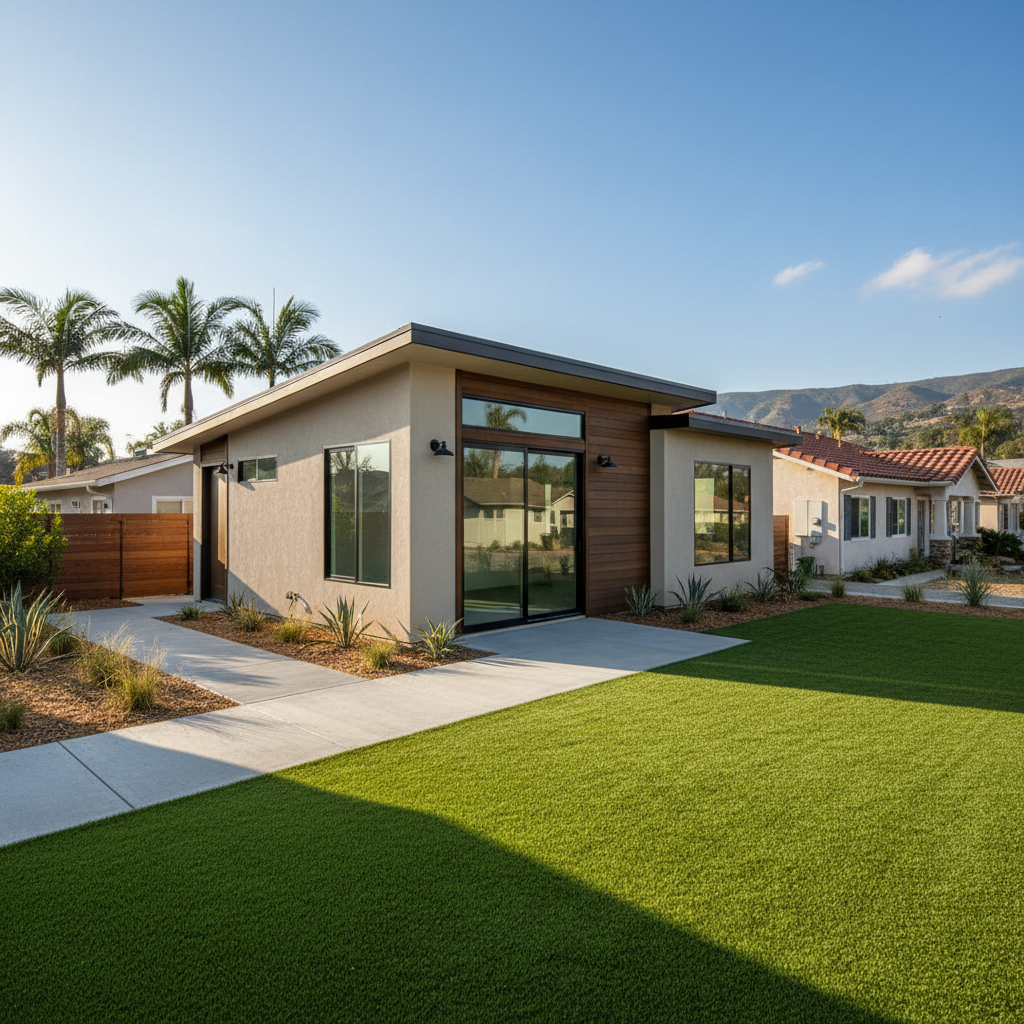 Completed adu permitting work at a residential property in Chula Vista, CA