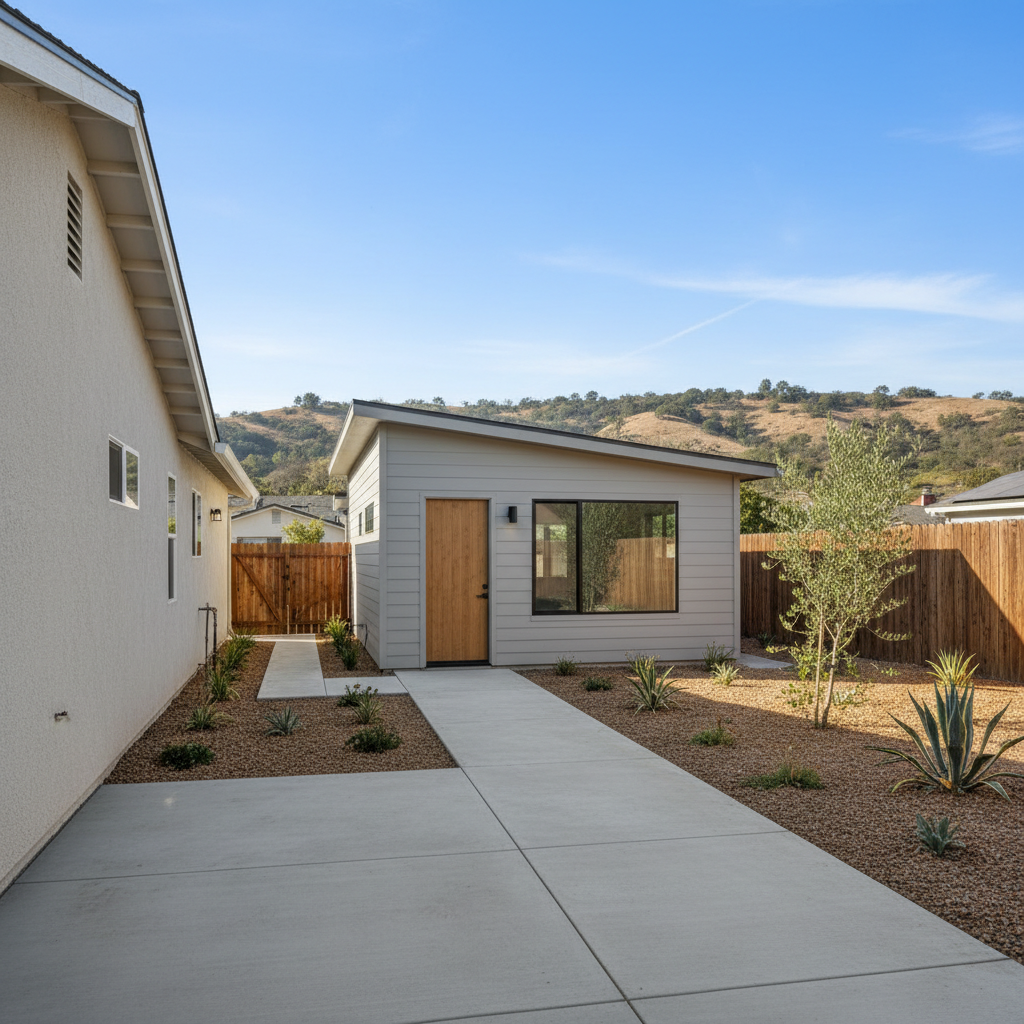 Completed adu permitting work at a residential property in Chula Vista, CA