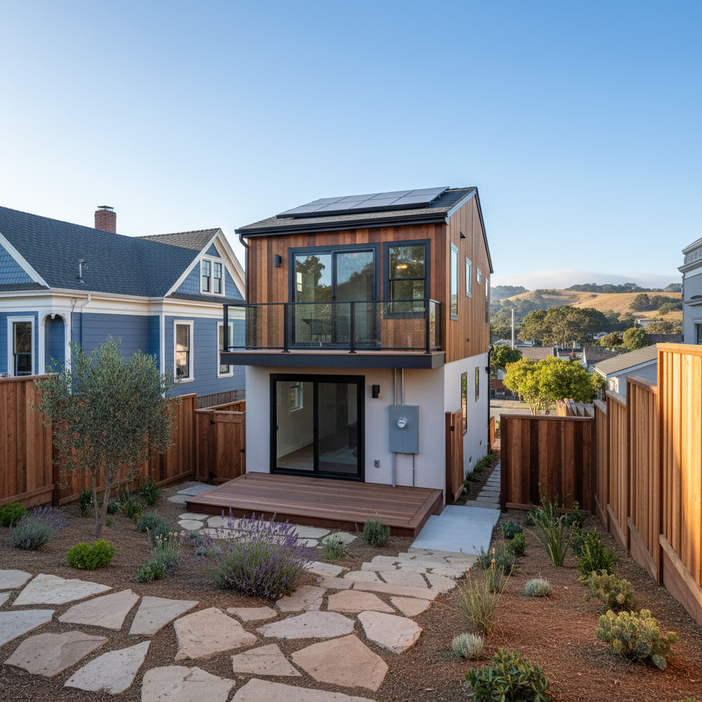 Completed adu permitting work at a residential property in San Francisco, CA