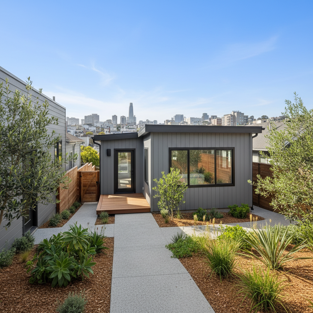 Completed adu permitting work at a residential property in San Francisco, CA