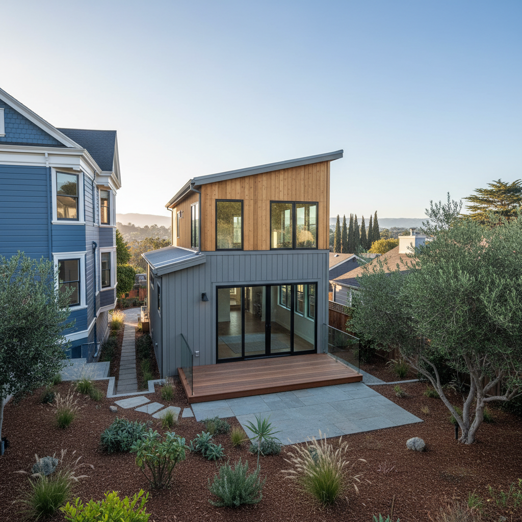 Completed adu design work at a residential property in San Francisco, CA