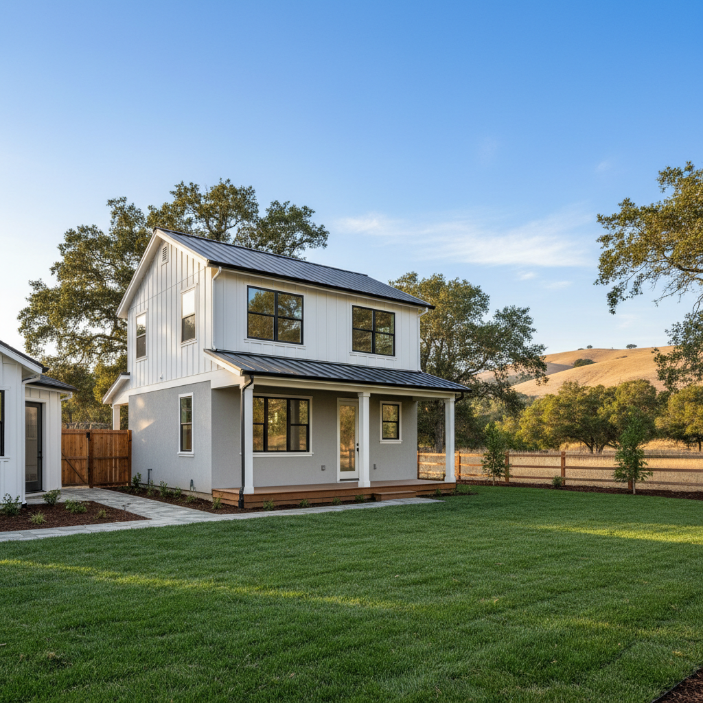 Completed adu financing work at a residential property in Santa Rosa, CA