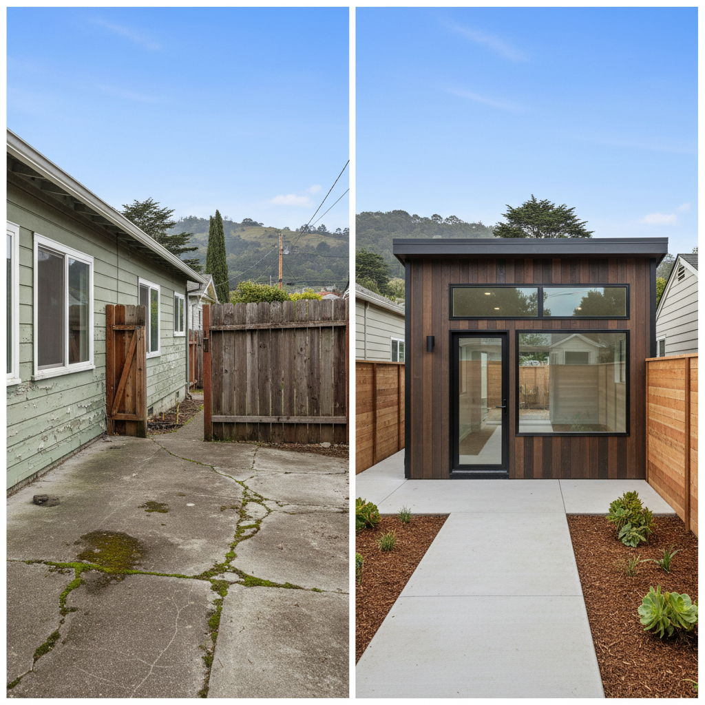 Completed adu permitting work at a residential property in San Francisco, CA
