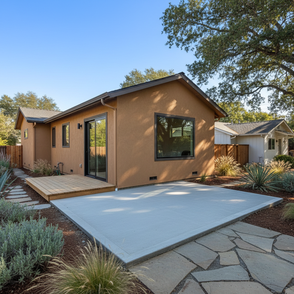 Completed adu engineering work at a residential property in Santa Rosa, CA