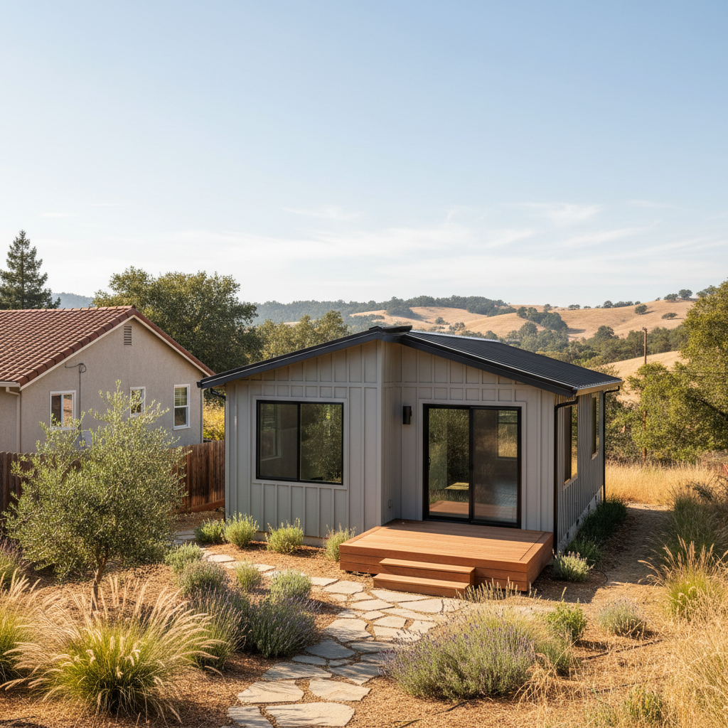 Completed adu engineering work at a residential property in Santa Rosa, CA