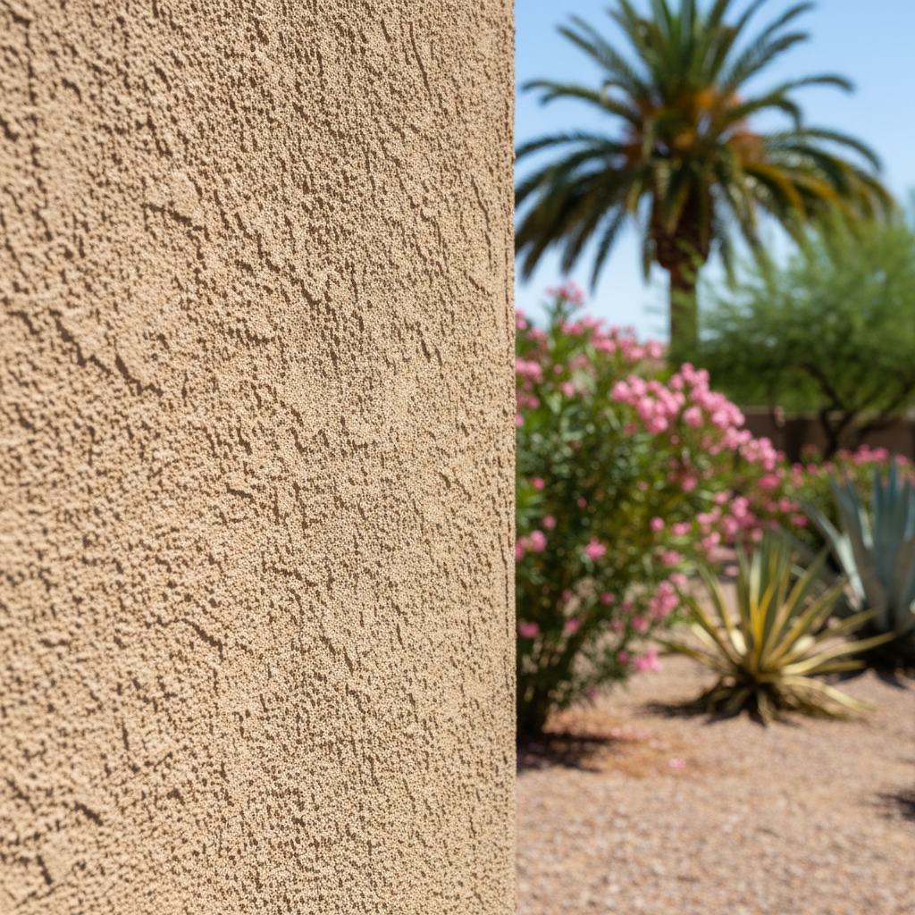 Completed stucco inspection work at a residential property in Peoria, AZ