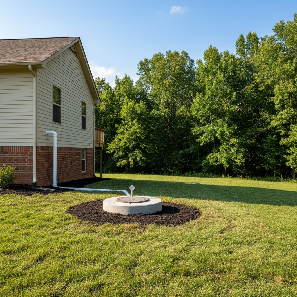 Completed well repair work at a residential property in Fayetteville, AR