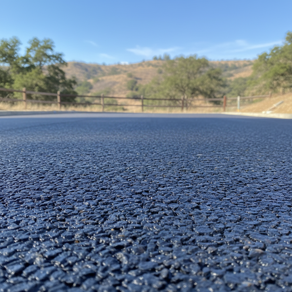 Completed commercial asphalt work at a residential property in Pomona, CA