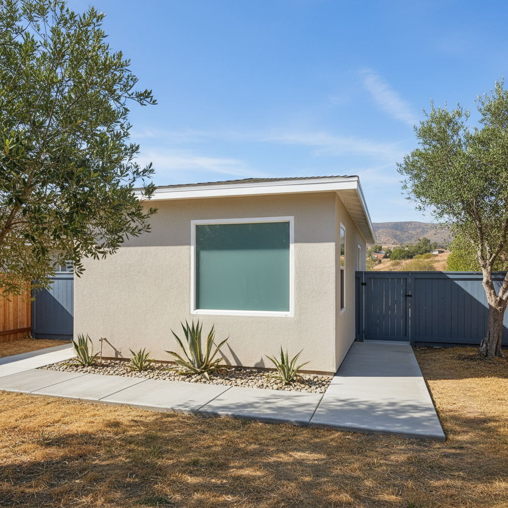 Completed bathroom expansion work at a residential property in Lawndale, CA