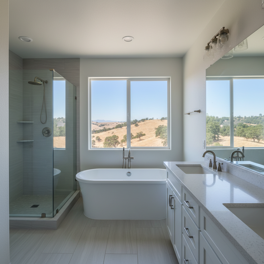 Completed plumbing work work at a residential property in Thousand Oaks, CA