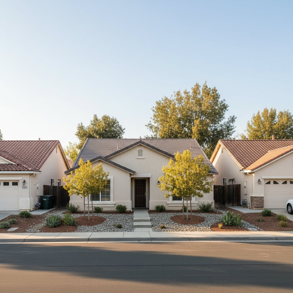Completed roof inspection work at a residential property in Rancho Cordova, CA