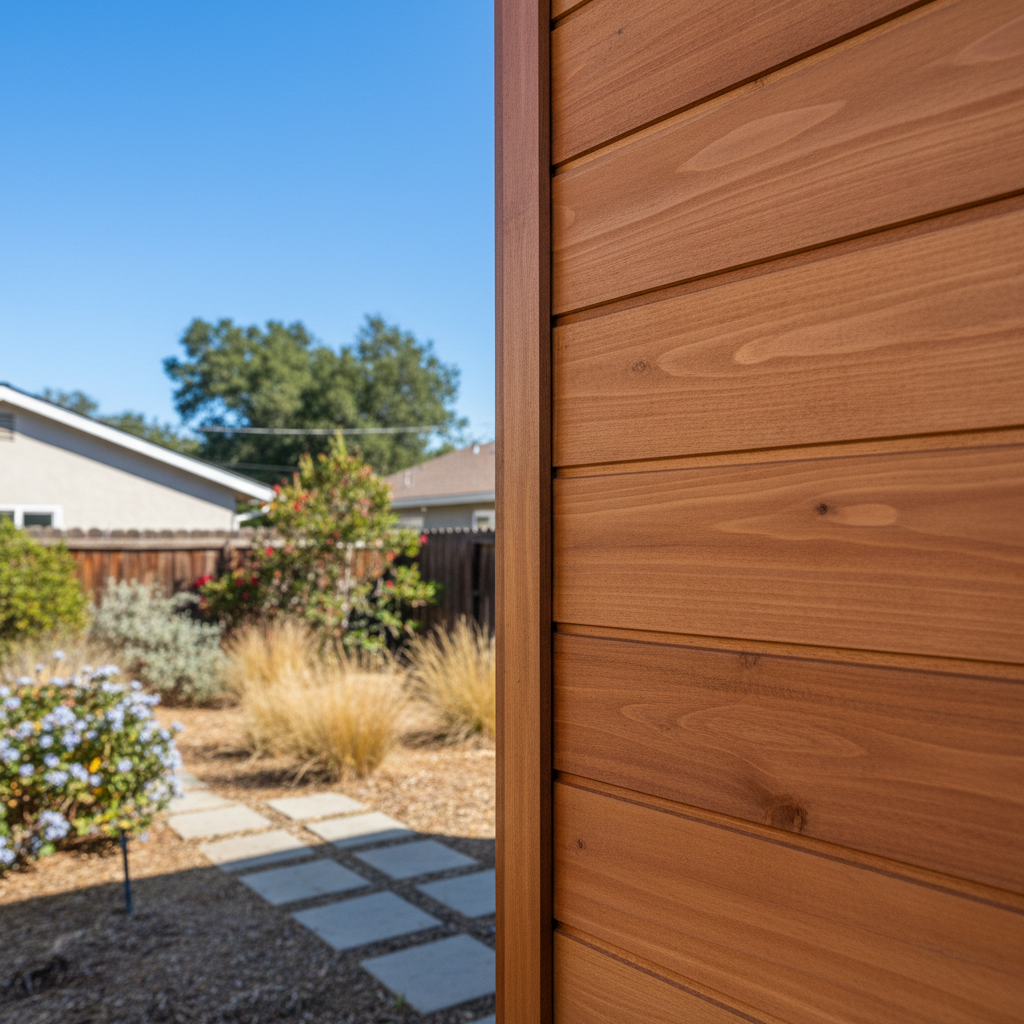 Completed custom shed design work at a residential property in San Jose, CA